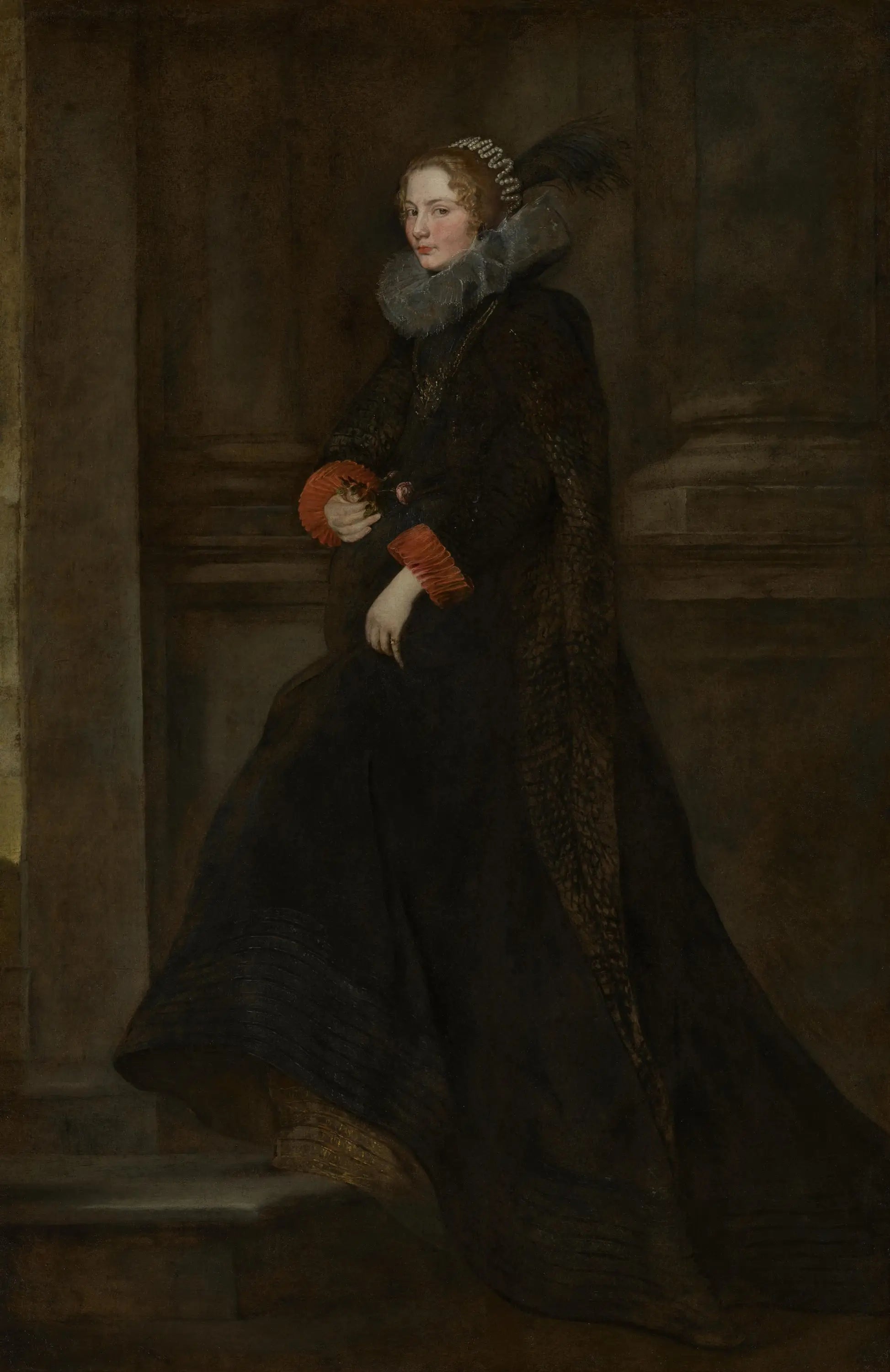 Portrait de la marquise Geronima Spinola - Antoine van Dyck image 1 reproduction de peinture à l’huile