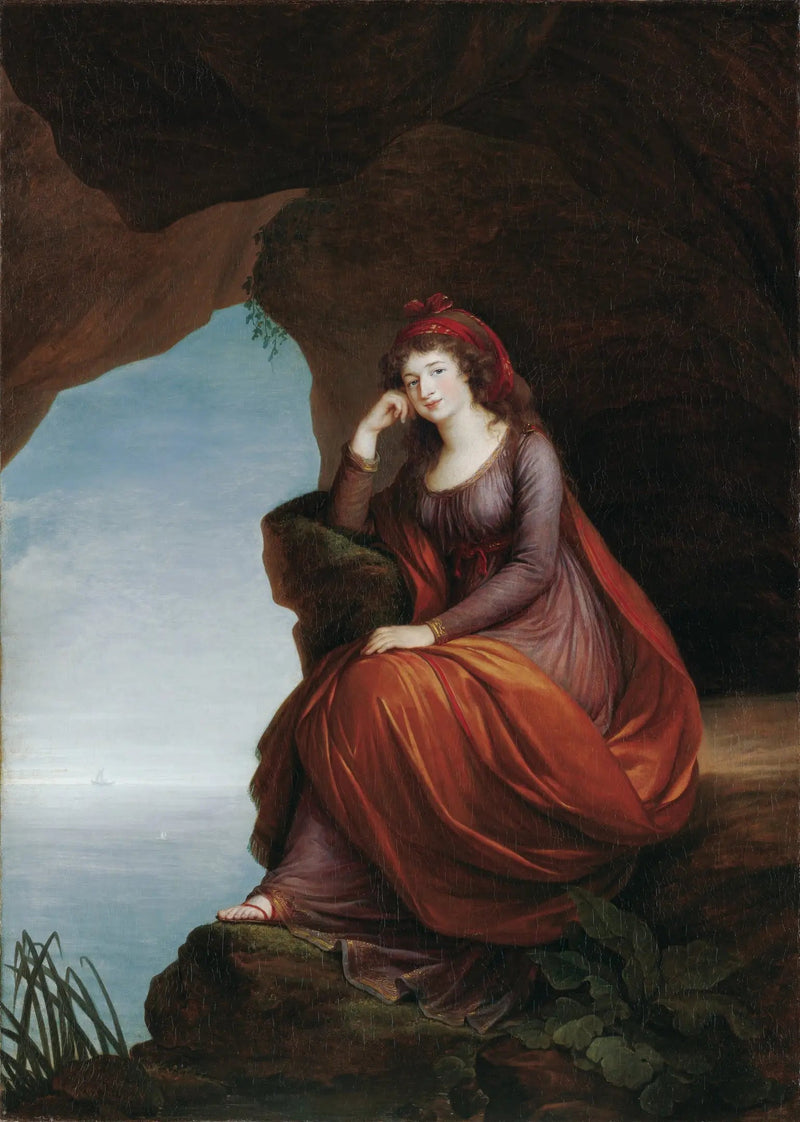 דיוקן של הנסיכה הרמנגלד פון א Esterházy (1769-1845), née Liechtenstein, באיראנה בנקסוס - אליזבת ויגה לה ברון