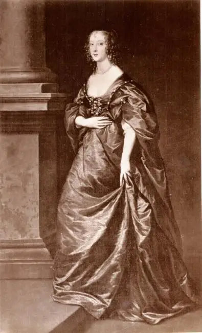 דיוקן של גברת אליזבת סיסיל, דוכסית דבון (1619-1689) - אנטואן ואן דייק
