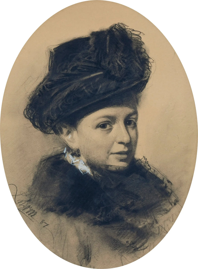 פורטרט של ליסן סאמסון - אנדרס זורן