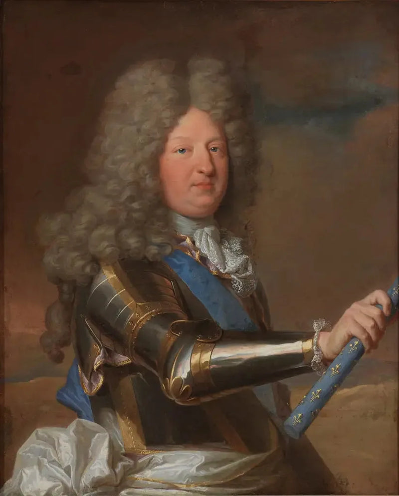 פורטרט של לואי מצרפת, הדוכס הגדול (1661-1711) - הייאסינט ריגו