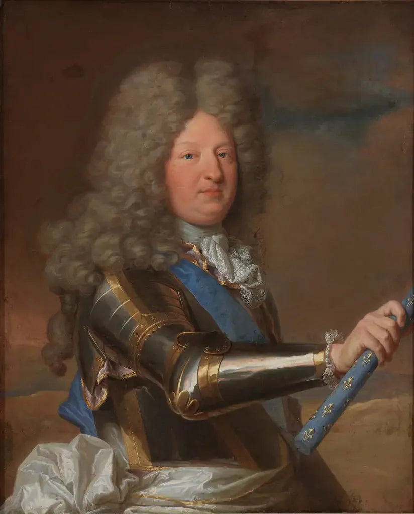 פורטרט של לואי מצרפת, הדוכס הגדול (1661-1711) - הייאסינט ריגו