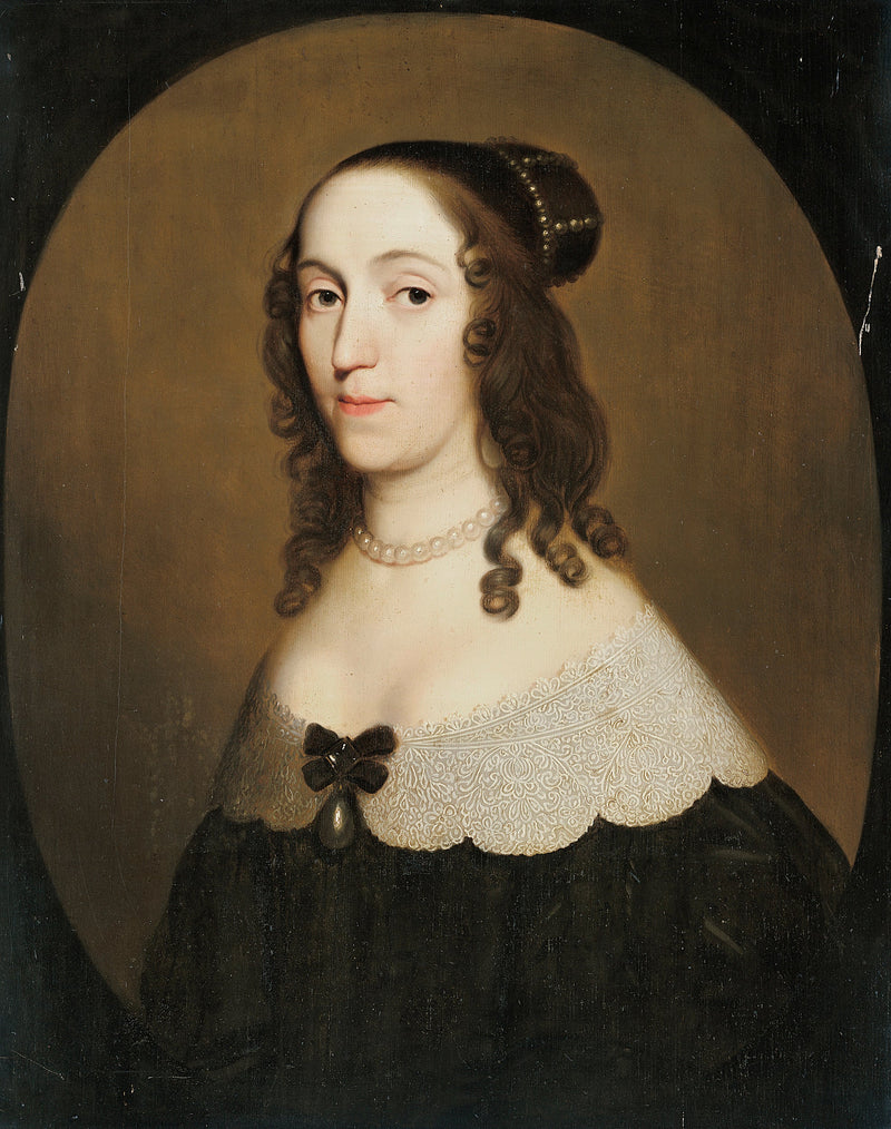 דיוקן של לואיז כריסטינה (1606-1669), הרוזנת של סולמס-ברונפלס - גריט ואן הונטרוסט