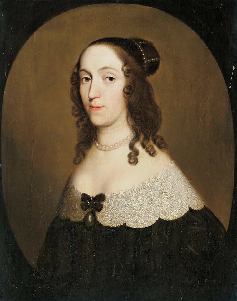 דיוקן של לואיז כריסטינה (1606-1669), הרוזנת של סולמס-ברונפלס - גריט ואן הונטרוסט