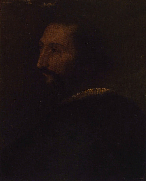 Portrait de Ludovico Ariosto - Dosso Dossi image 1 copie de tableau peinte à la main