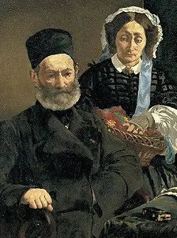 דיוקן של מ. ומ. אוגוסט מנא - אדואר מנא