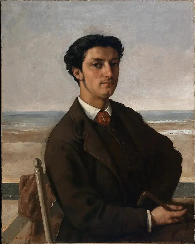 Portrait de M. Nodler, fils aîné - Gustave Courbet image 1 copie peinte à la main à l’huile