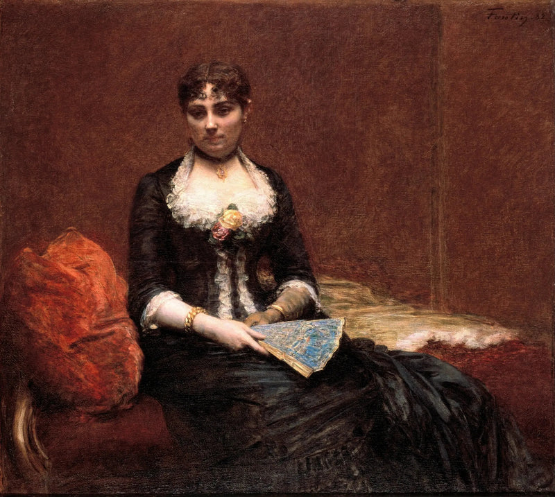 דיוקן של גברת ליאון מאטר (Portrait de Madame Léon Maître) - הנרי פנטין-לטור