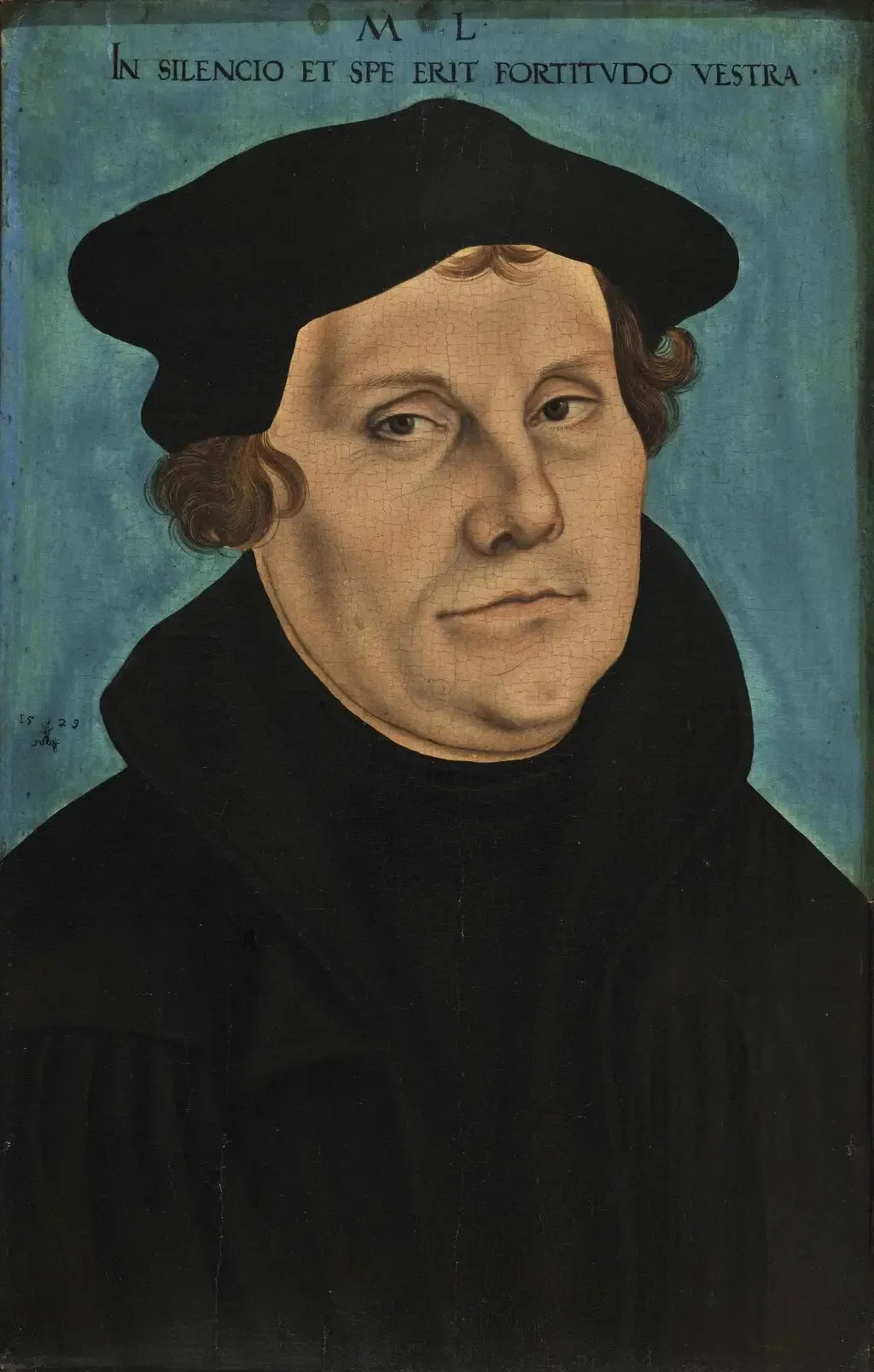Portrait de Martin Luther - Lucas Cranach the Elder image 1 reproduction de peinture à l’huile