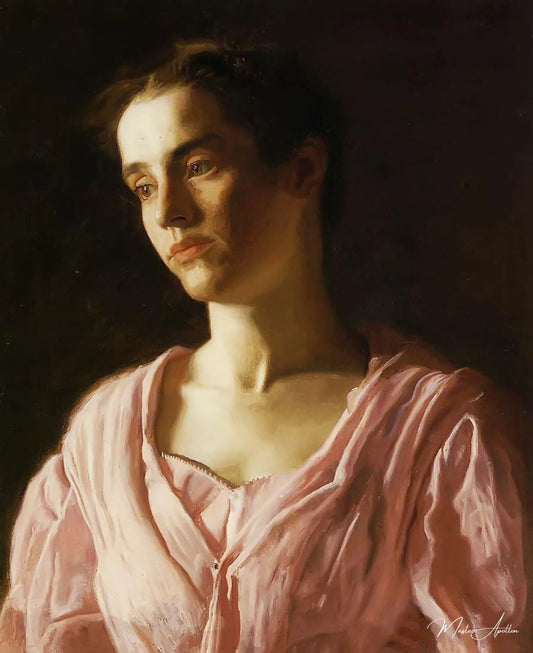 Portrait de Maud Cook - Thomas Eakins - Reproductions de tableaux et peintures haut de gamme