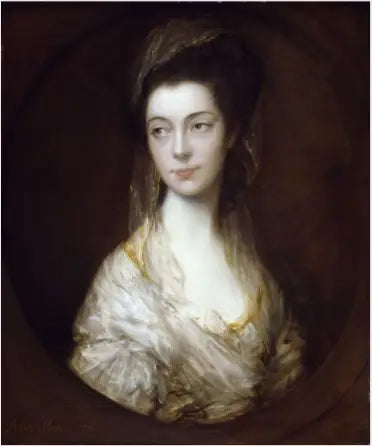 דיוקן של גברת כריסטופר הורטון (1743-1808), הדוכסית העתידית מקמברלנד - תומאס גיינסבורו