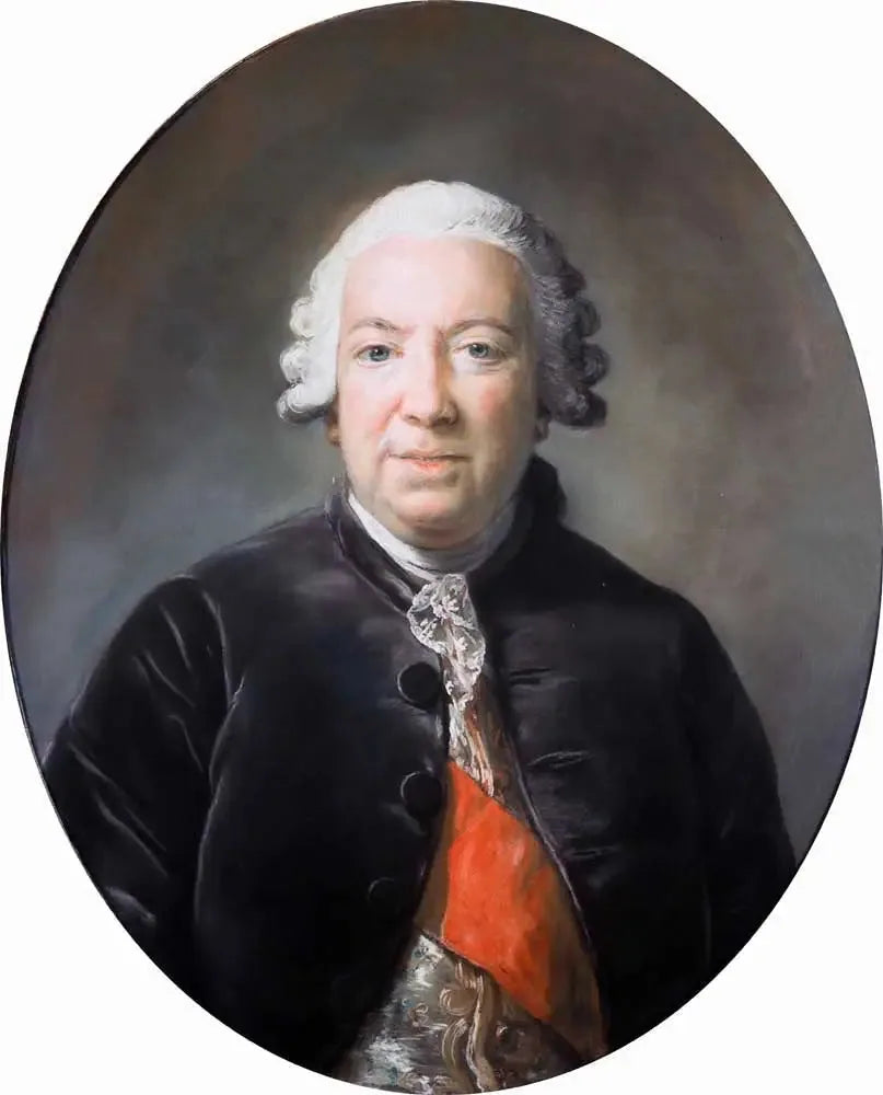 דיוקן של ניקולא בושון (1718-1786) - אליזבת ויגה לה ברון