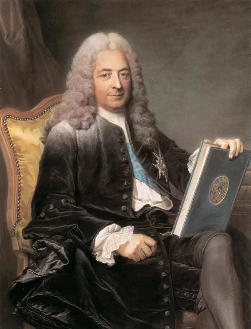 דיוקן של פיליבר אורי (1689-1747) - מוריס-קוונטין דה לה טור