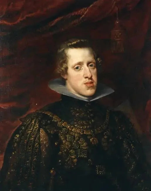 דיוקן של פיליפ הרביעי (1605-1665), מלך ספרד - פיטר פול רובנס