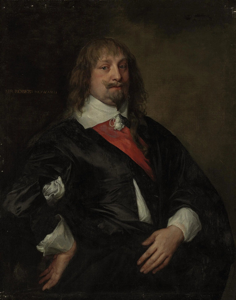 דיוקן של סר רוברט הווארד, ק.ב. (1626-1698) - אנטואן ואן דייק