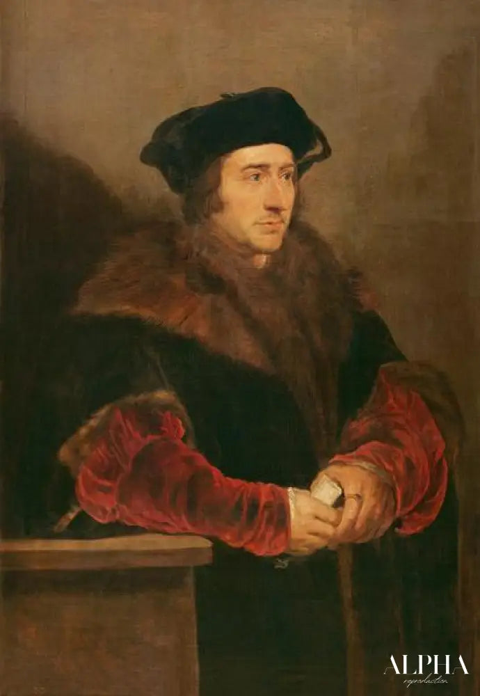 Portrait de Sir Thomas More - Peter Paul Rubens - Reproductions de tableaux et peintures haut de gamme