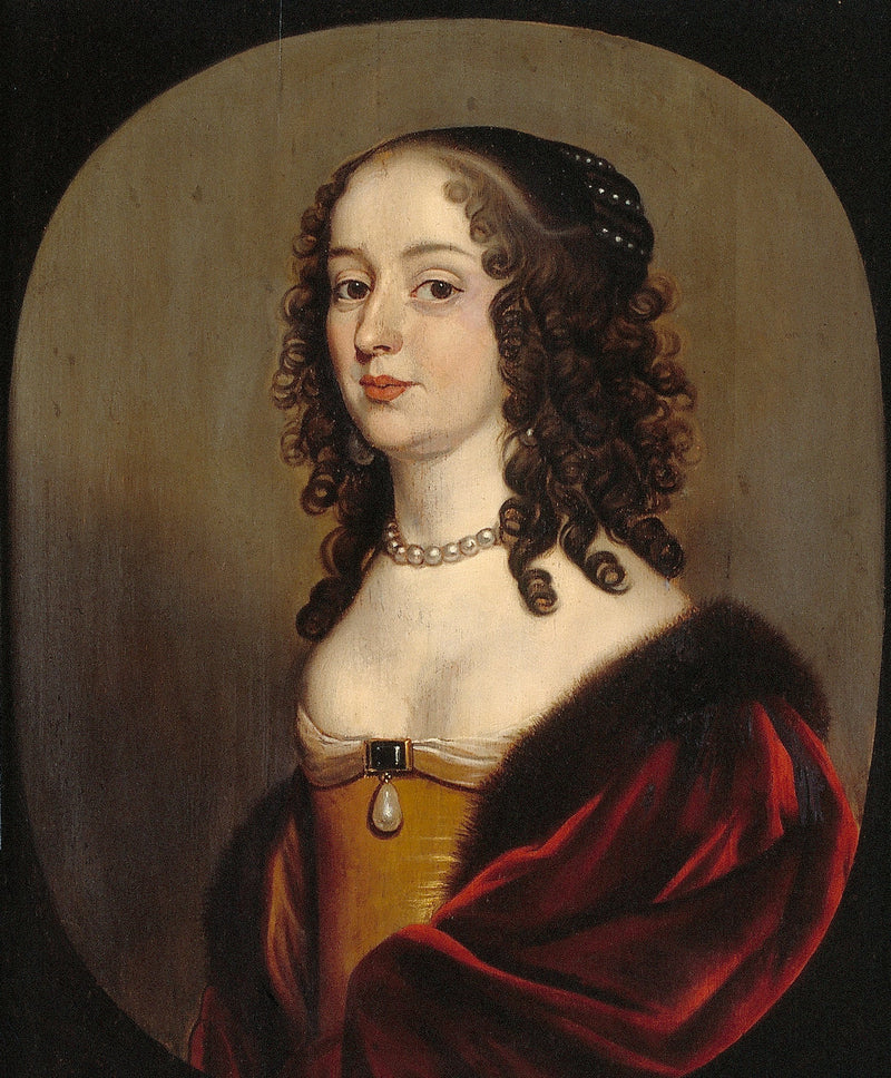 דיוקן של סופי ואן דה פאלץ (1630-1714), אשתו של ארנסט אוגוסט הראשון, נסיך הבחירה של הנובר - גריט ואן הונטרוסט