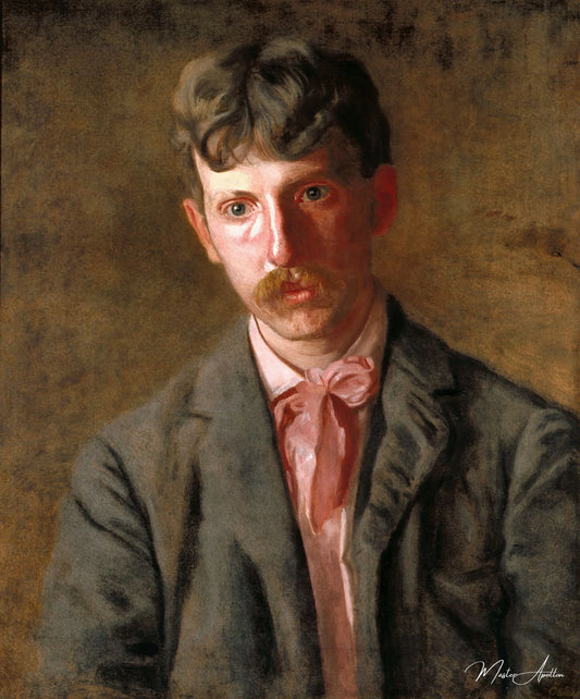 Portrait de Stanley Addicks - Thomas Eakins - Reproductions de tableaux et peintures haut de gamme