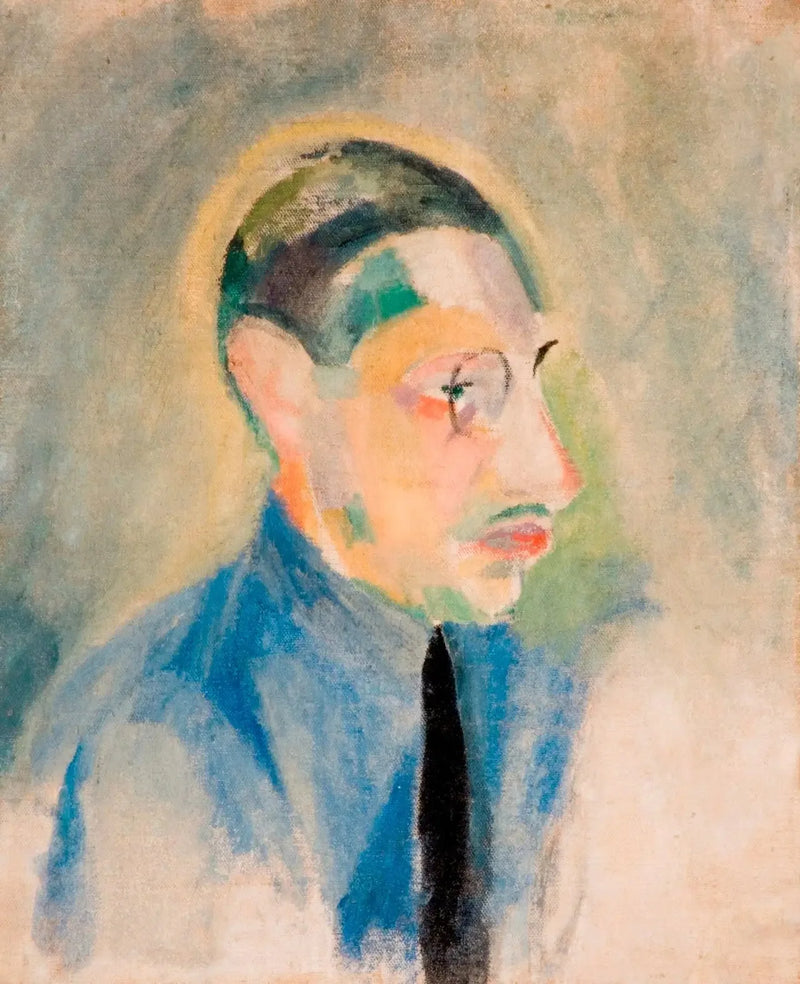 פורטרט של סטרווינסקי - רוברט דלונאי