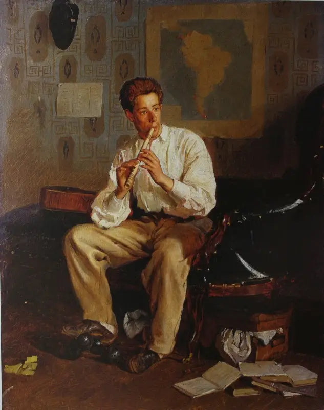 פורטרט של ואסילי רפין - איליה רפין