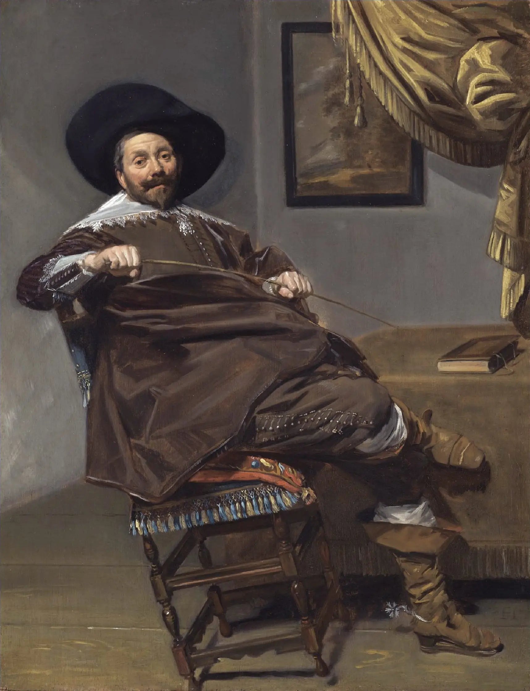 Portrait de Willem van Heythuysen (1585-1650) - Frans Hals - Alpha Reproduction