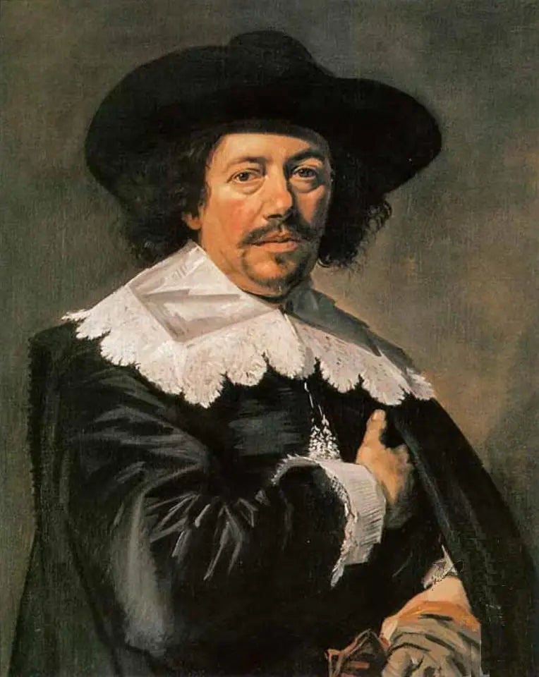 פורטרט של גבר, (אפשרי) יוהאן דה ואל (1594-1663) - פרנס האלס