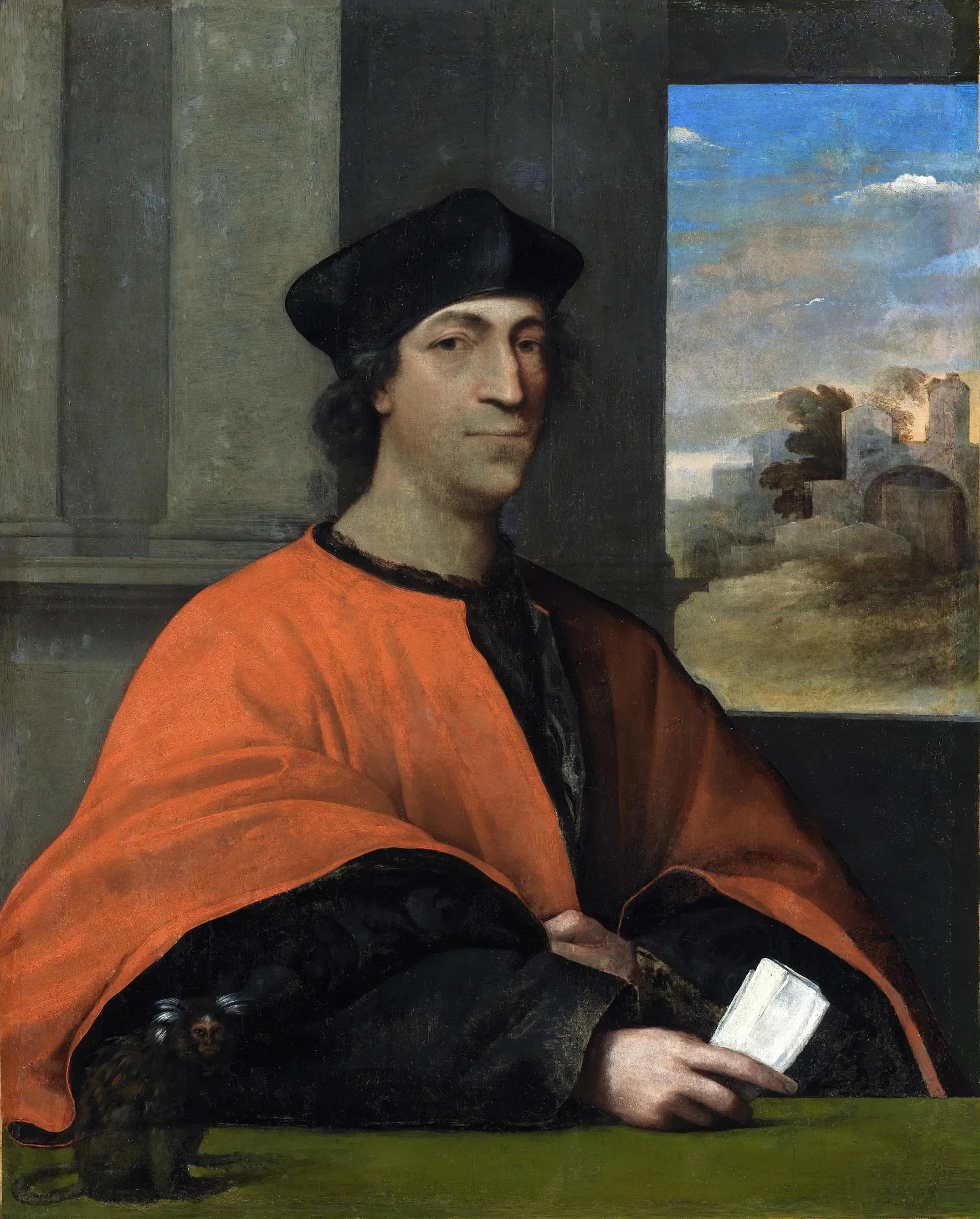 Portrait du cardinal Antonio Ciocchi del Monte (1461-1533) - Sebastiano del Piombo image 1 reproduction réalisée par Alpha Reproduction