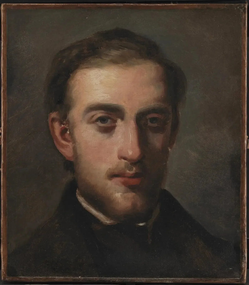 דיוקן של הצייר פריץ מלבי (1826-1869) - קמיל פיסארו