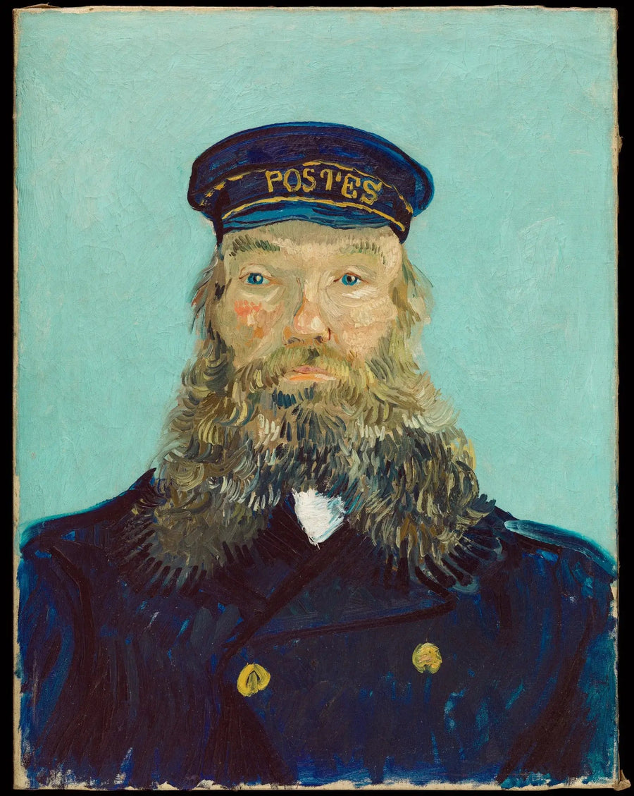 Portrait du postier Joseph Roulin - Vincent van Gogh image 1 tableau peint à l’huile sur toile