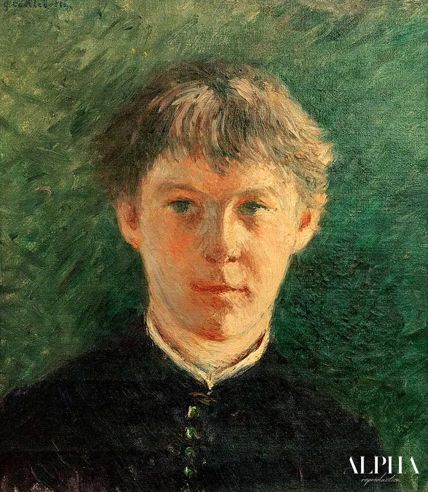 Portrait d'un écolier - Caillebotte - Reproductions de tableaux et peintures haut de gamme