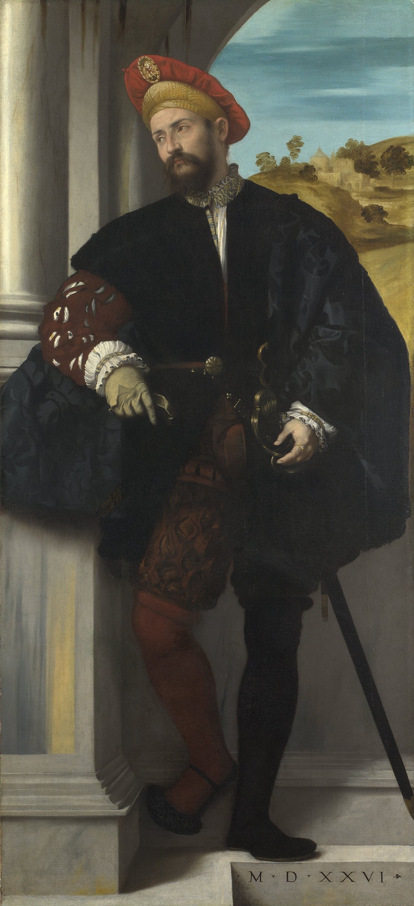 Portrait d’un gentilhomme - Alessandro Bonvicino - Alpha Reproduction