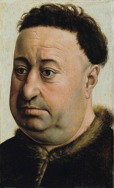 Portrait d’un homme gros - Robert Campin - Alpha Reproduction