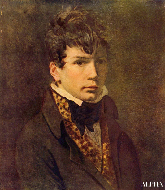 Portrait d'un jeune homme - Jacques-Louis David - Reproductions de tableaux et peintures haut de gamme