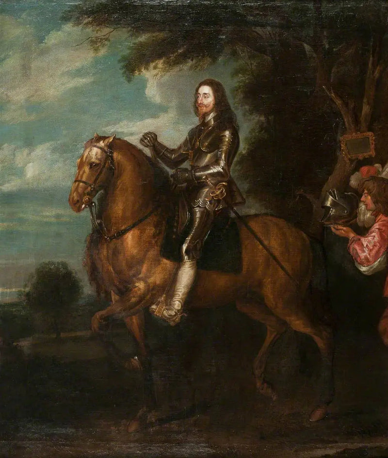 פורטרט סוס של צ'ארלס הראשון (1600-1649) - אנטואן ואן דייק