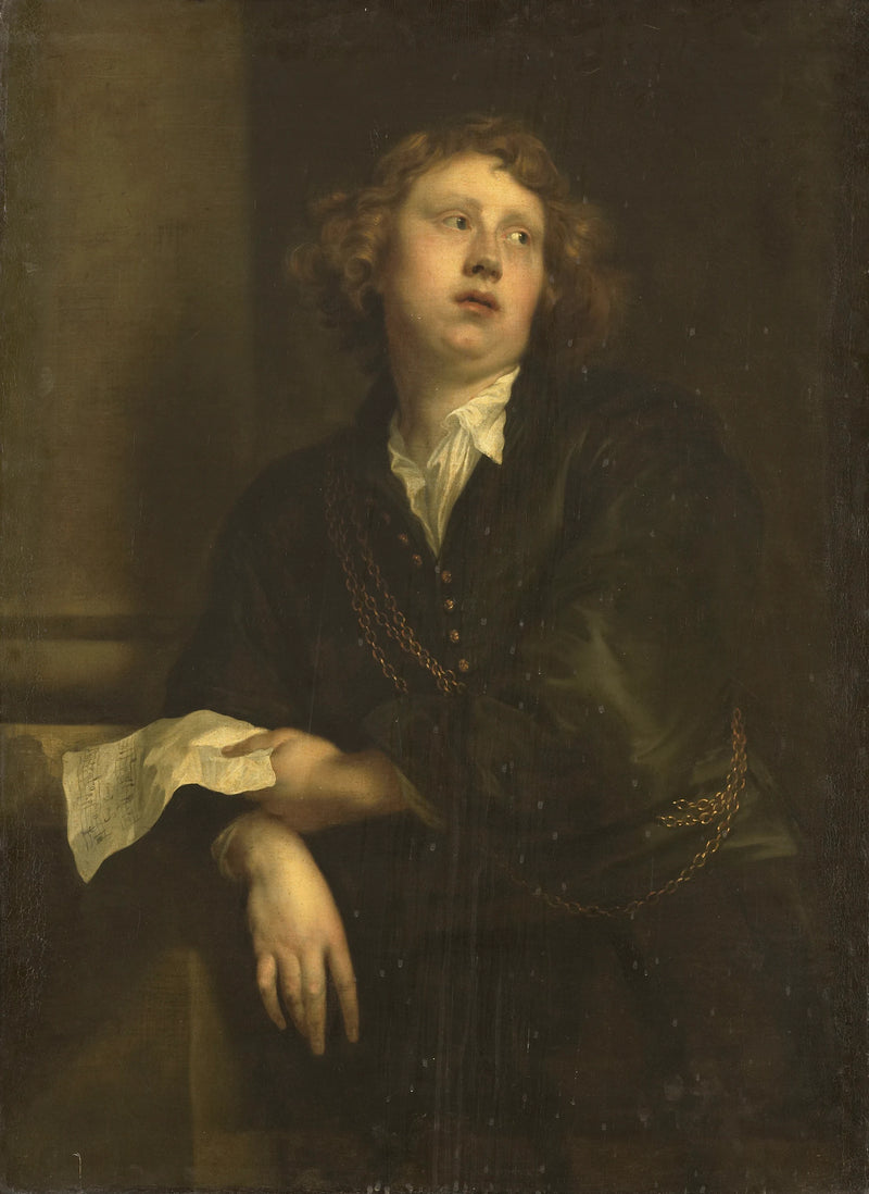Portrait d'Henricus Liberti (1628-61). Compositeur et organiste - Artiste inconnu du Rijksmuseum
