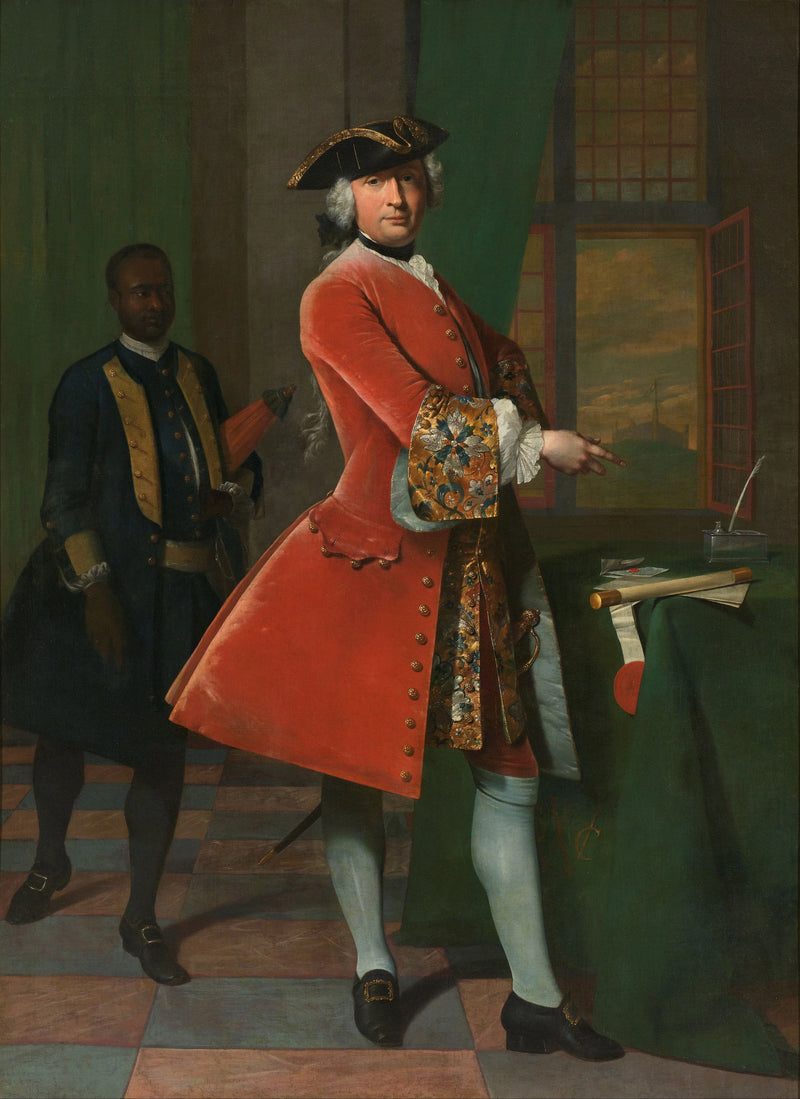 Portrait de Jan Pranger - Frans van der Mijn