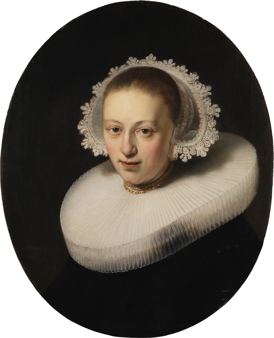 Portrait d’une jeune femme, dit Middendorf Rembrandt — Rembrandt, 1633, The Leiden Collection