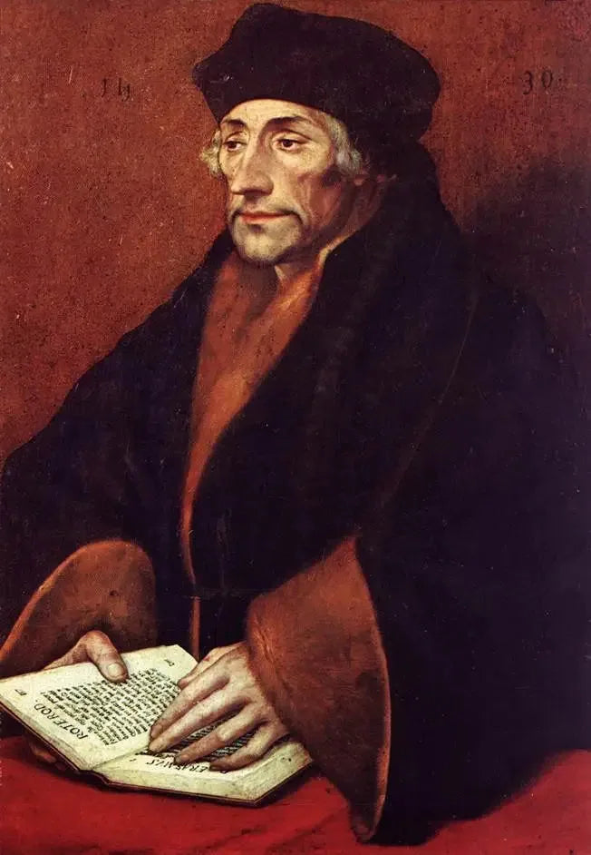 דיסידריוס ארסמוס (1466-1536) - הנס הולביין הצעיר