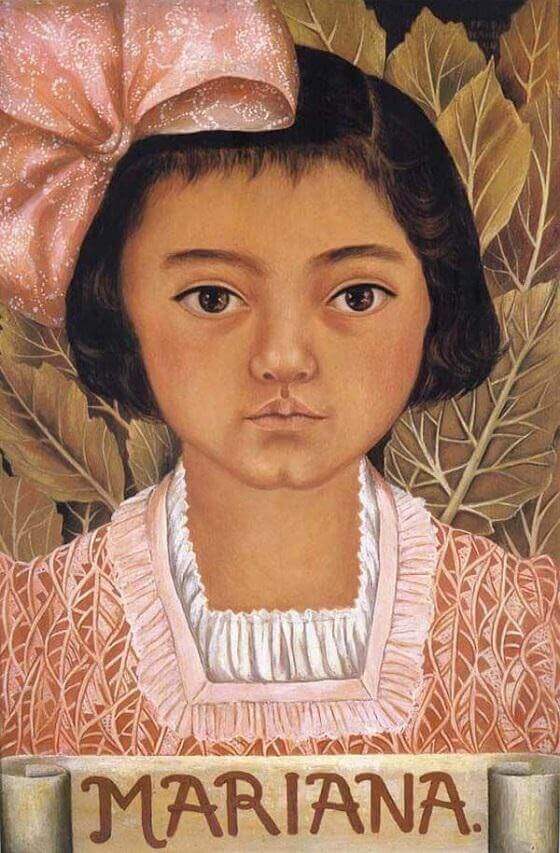 Portrait de Mariana Morillo Safa - Frida Kahlo