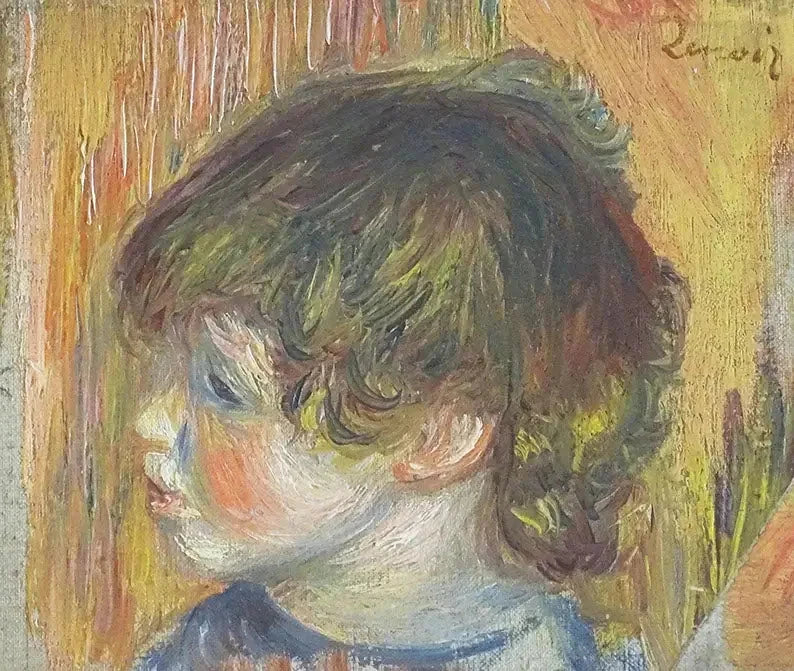 Portrait de Pierre Renoir, vers 1890, Renoir – reproduction peinture à l’huile