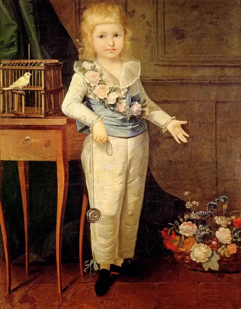 Portrait présomption de Louis XVII - Élisabeth Vigée Le Brun - Alpha Reproduction