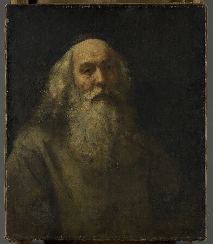 Portrait de vieillard — attribué à Aert de Gelder, XVIIe siècle, MNR 503, musée du Louvre
