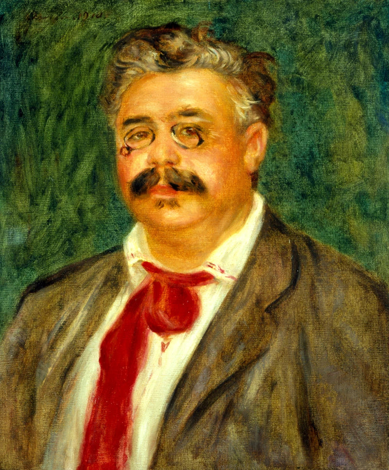 Portrait de Wilhelm Mühlfeld par Renoir, 1910, Southampton City Art Gallery – reproduction peinture à l’huile sur toile