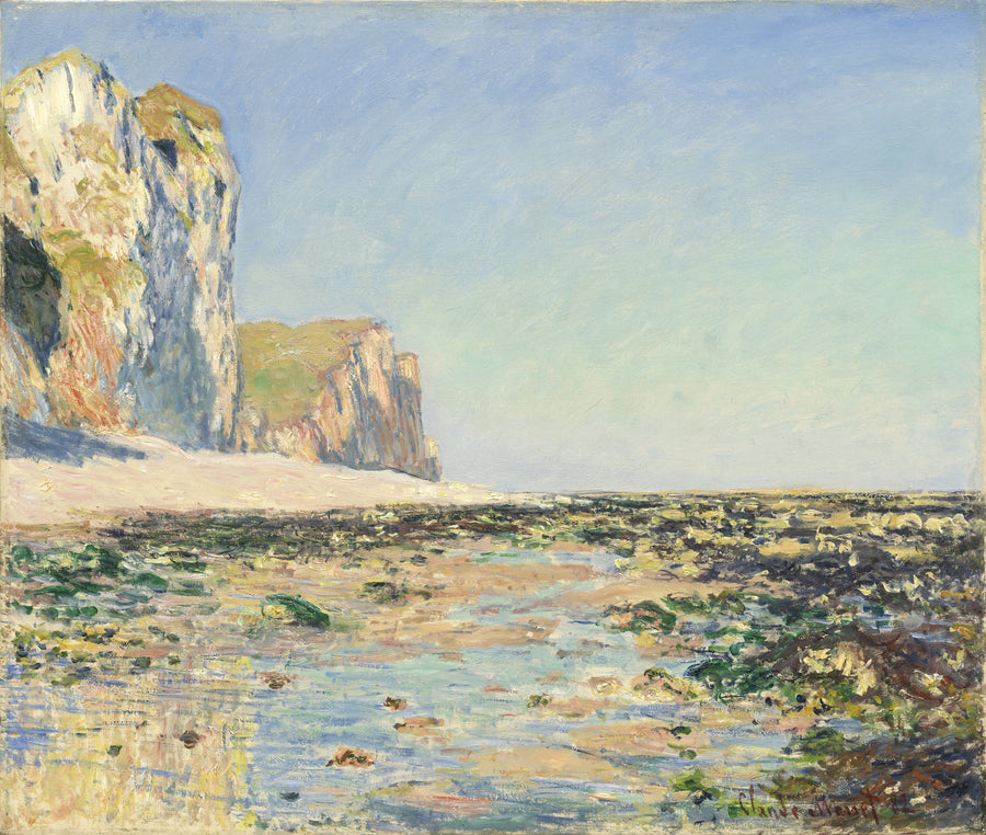 Bord de mer et falaises de Pourville le matin W787 par Claude Monet, Tokyo Fuji Art Museum