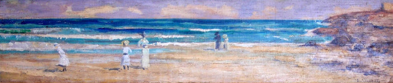 פראיה עם דמויות - Eliseu Visconti