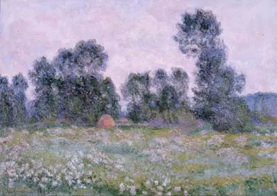 שדה ב-Giverny - Claude Monet