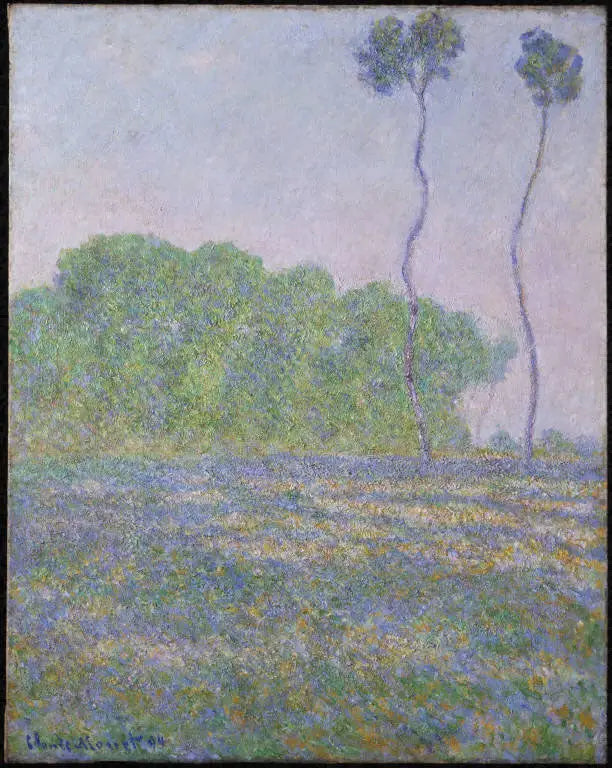 שדה ב-Giverny - Claude Monet