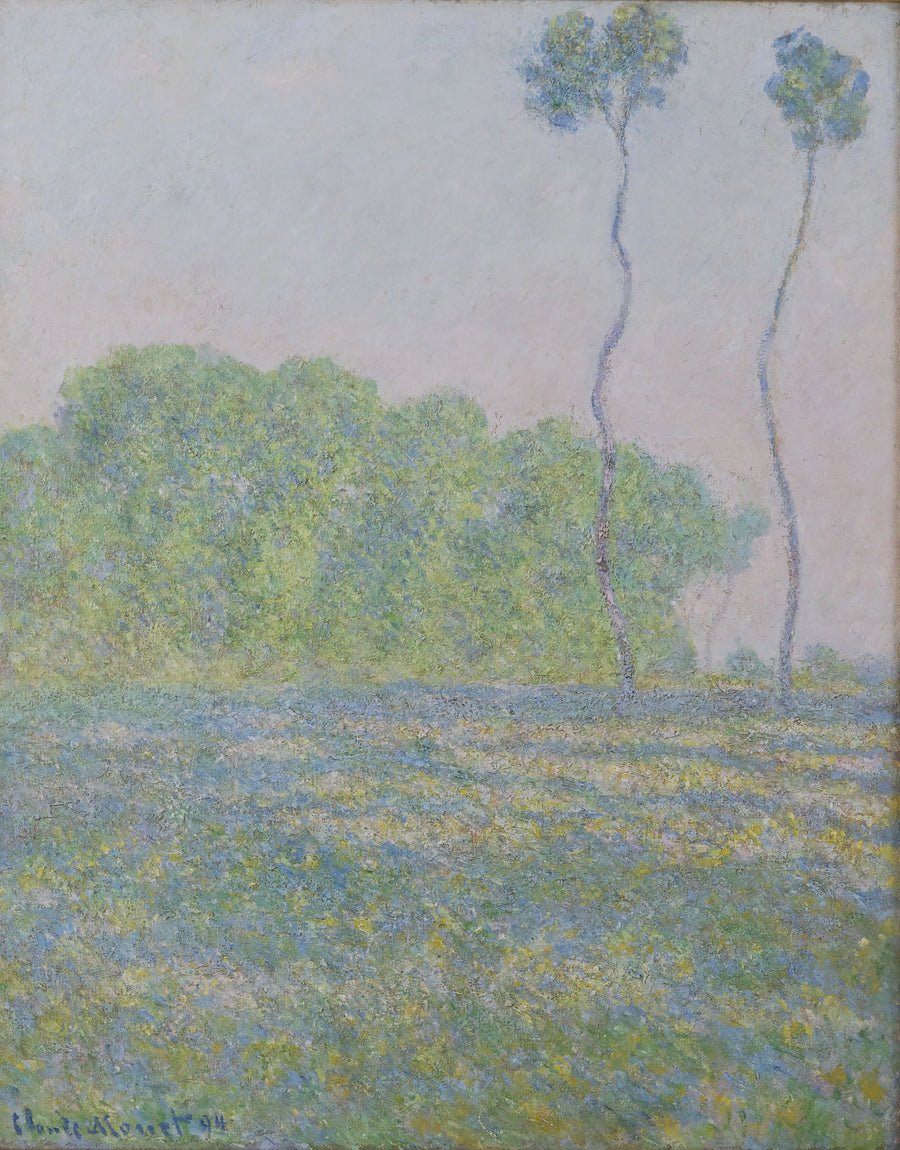 שדה ב-Giverny - Claude Monet