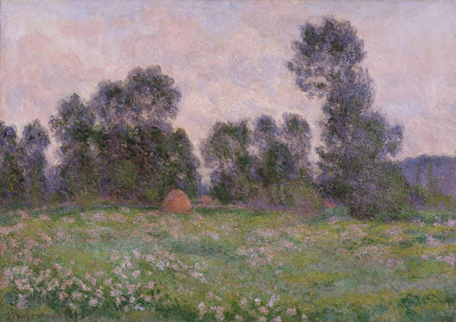 שדה ב-Giverny - Claude Monet