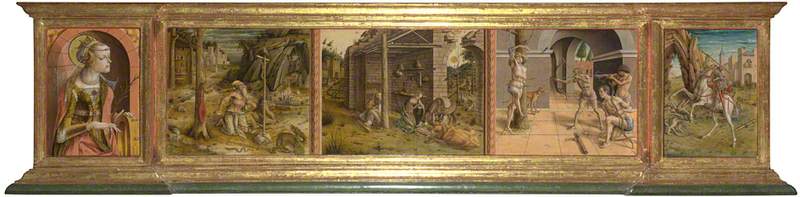 פרדלה של מדונה של הרונדה - קרלו קריבלי